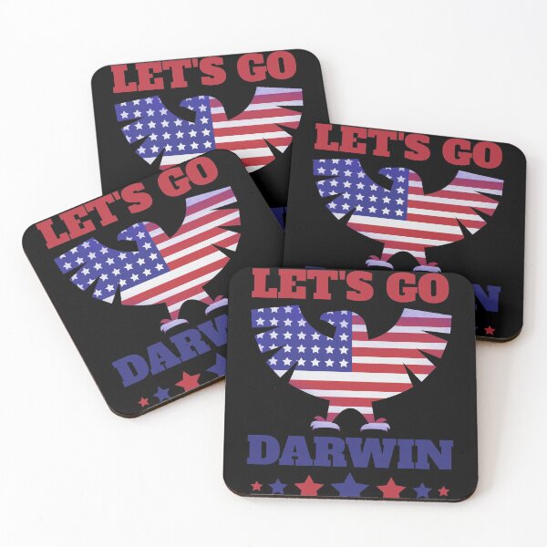 Item preview, Let's go Darwin American flag design. Funny frase lets go darwin. designed and sold by NobelFashion.