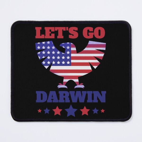 Item preview, Let's go Darwin American flag design. Funny frase lets go darwin. designed and sold by NobelFashion.