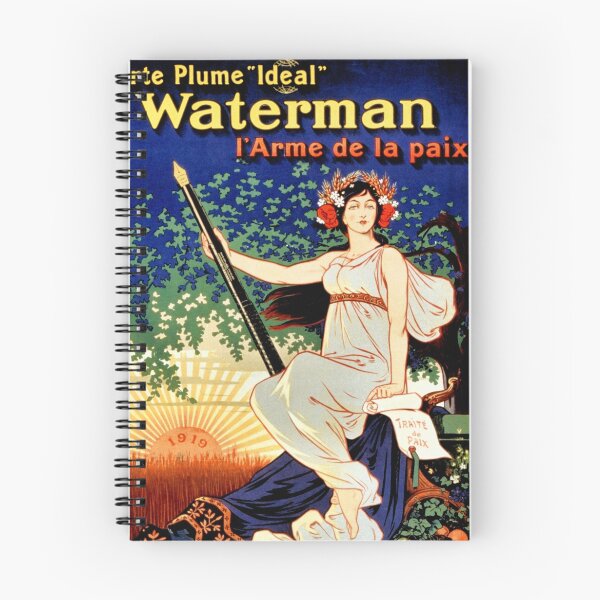 Item preview, Vintage Waterman fountain pen advertising designed and sold by aapshop.