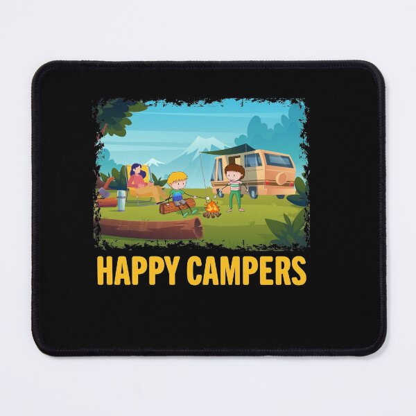 Item preview, Happy Campers | Funny Camping Lover designed and sold by simplife-art.