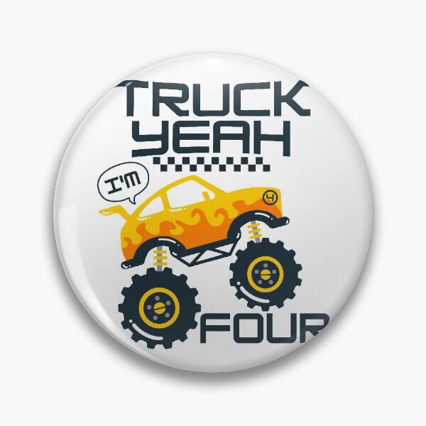 Item preview, Truck Yeah, I am four designed and sold by KARAKATE.