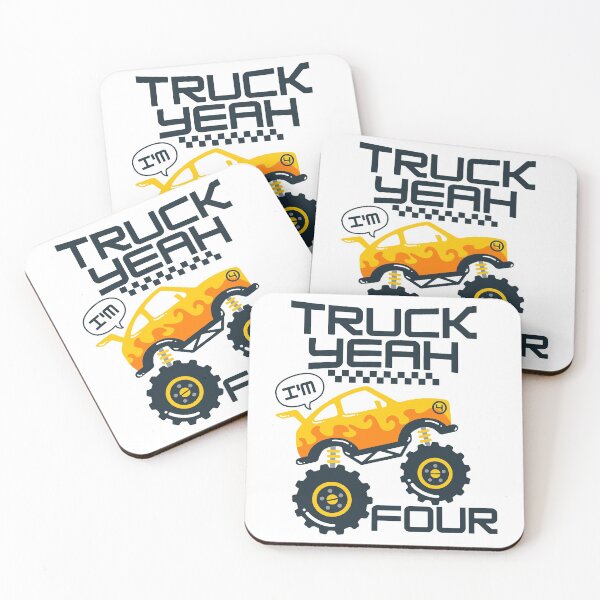 Item preview, Truck Yeah, I am four designed and sold by KARAKATE.