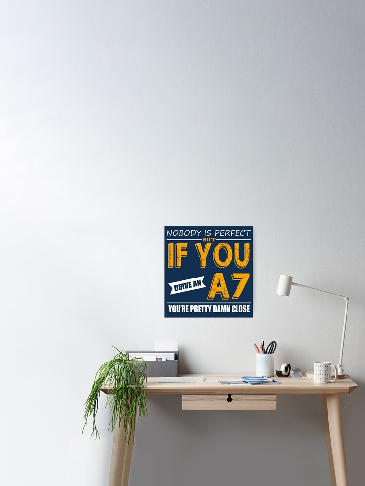 A7" Poster for by Michaary | Redbubble