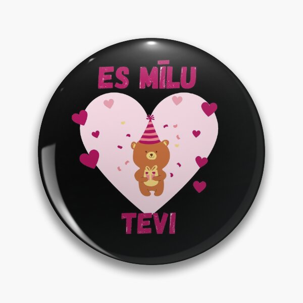 Item preview, es mīlu tevi - Latviešu designed and sold by LukjanovArt.
