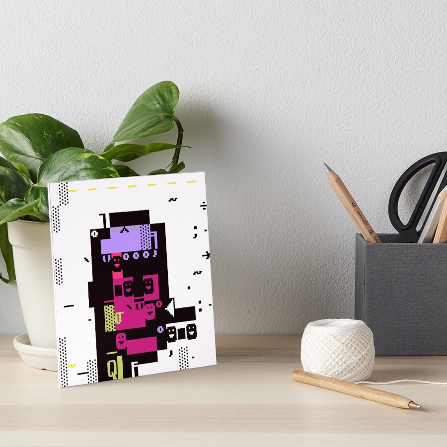 Item preview, Art Board Print designed and sold by DOS-Punks.