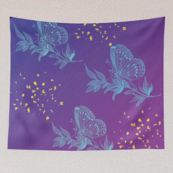 Item preview, The charming light blue butterfly designed and sold by DODObakr.