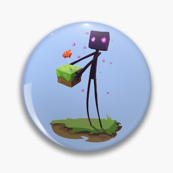 Aperçu de l'œuvre Bloc d'herbe Fairy Enderman créée et vendue par ddkart.