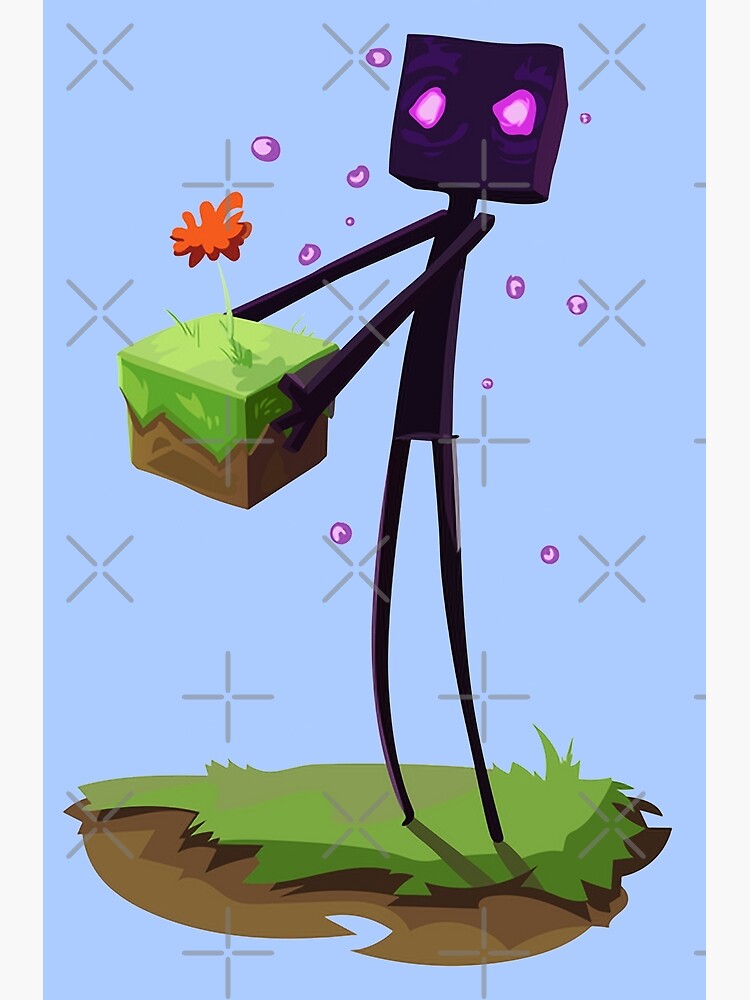 Minecraft enderman fanart