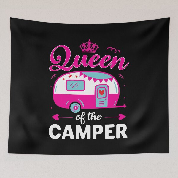 Item preview, Queen Camper | Funny Camping Lover designed and sold by simplife-art.