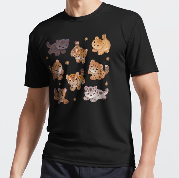 The year of big cat cubs - dark Essential T-Shirt for Sale by pikaole