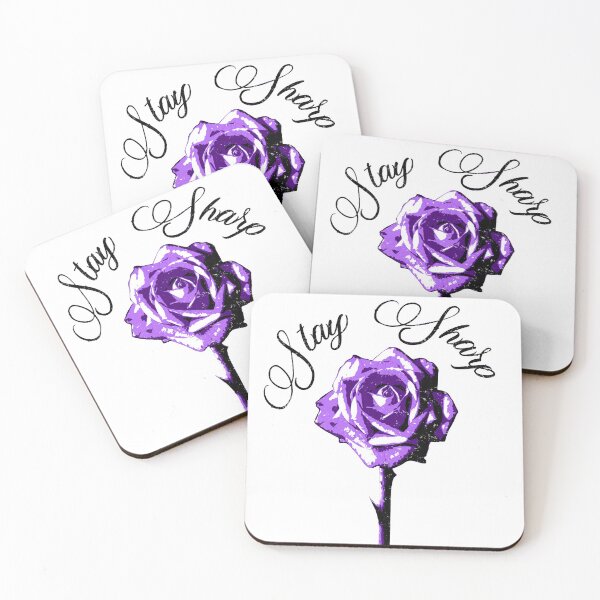 Item preview, Stay Sharp Purple Rose designed and sold by EightLimb.