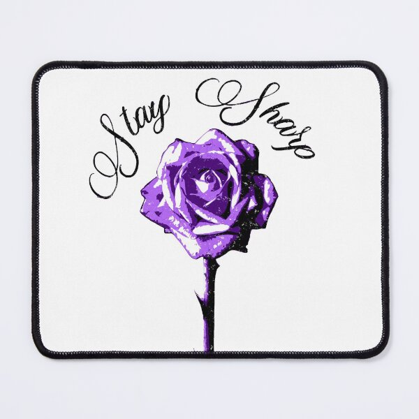 Item preview, Stay Sharp Purple Rose designed and sold by EightLimb.