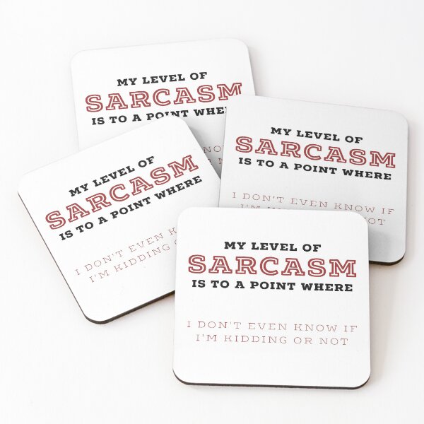 Item preview, My Level Of Sarcasm - Funny Sarcasm Quotes designed and sold by ferdaousseshop.