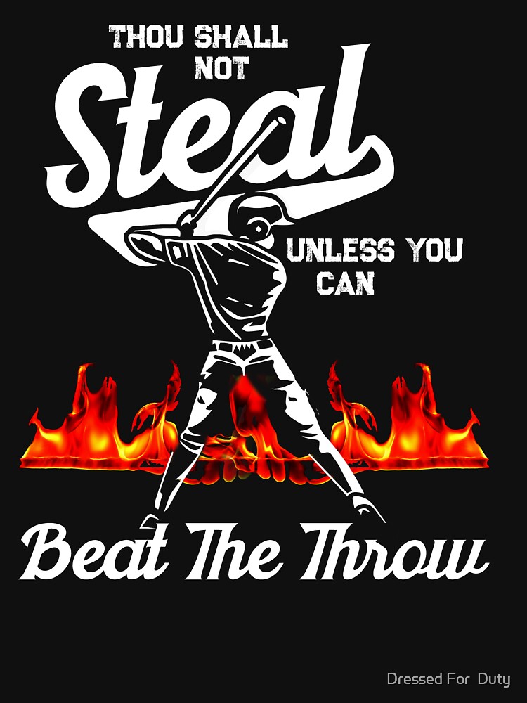 Buster Posey Thou Shall Not Steal Apparel Essential T-Shirt for Sale by  BakrishiJuen