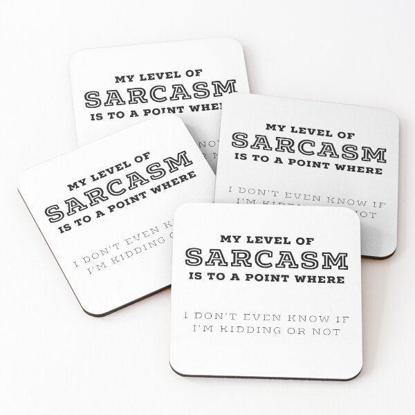 Item preview, My Level Of Sarcasm - Funny Sarcasm Quotes designed and sold by ferdaousseshop.