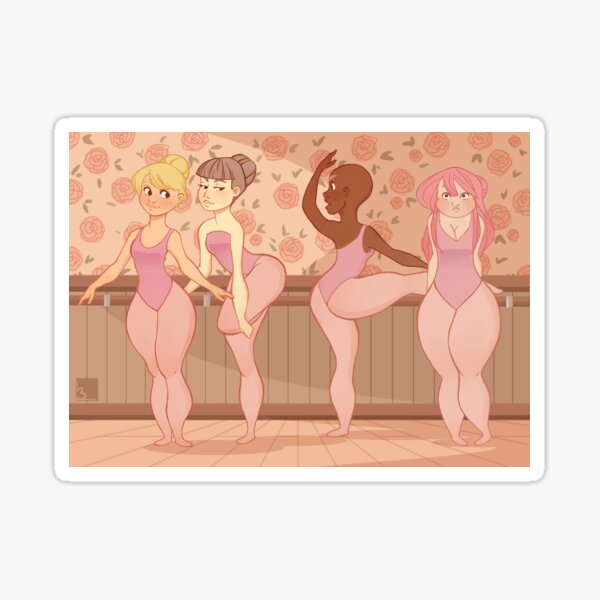Ballerina Sticker