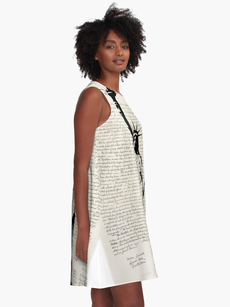 Alternate view of United We Stand A-Line Dress