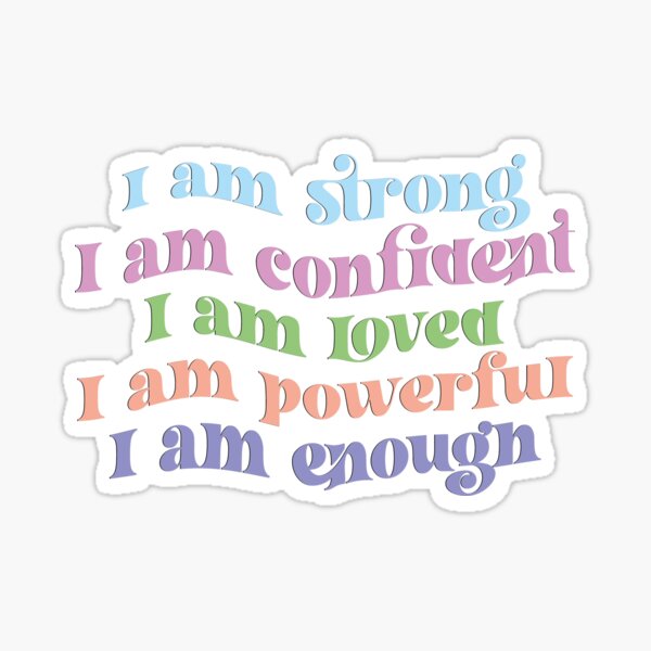 Artikel-Vorschau von Bunte Affirmationen, designt und verkauft von doodle189.