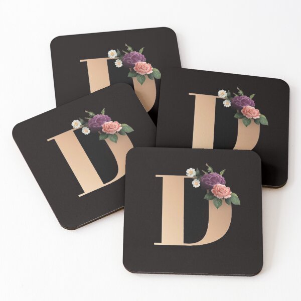 Item preview, floral letters designed and sold by Isaitama.