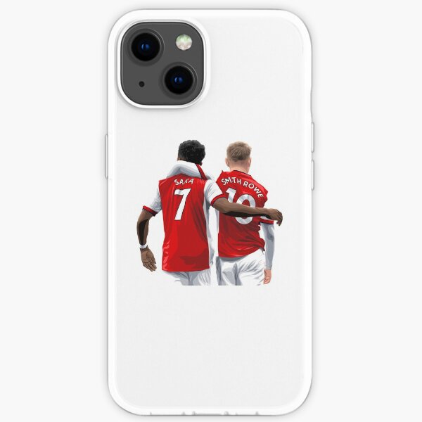 Saka et Smith Rowe AFC Coque souple iPhone