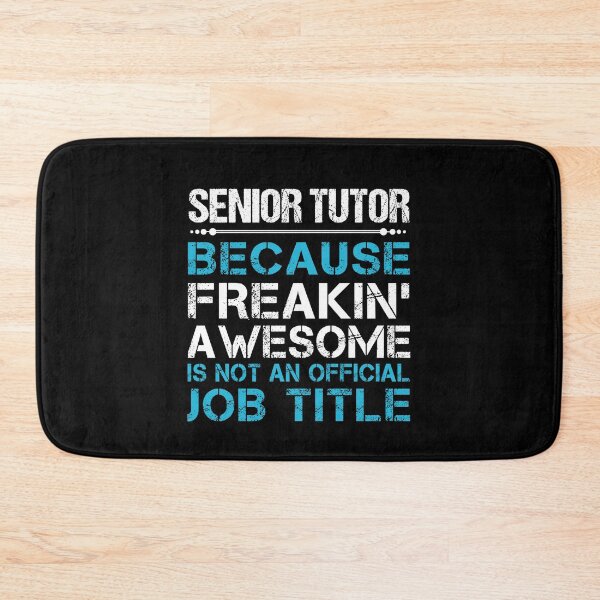 Item preview, Senior Tutor T Shirt - Freaking Awesome Job Gift Item Tee designed and sold by oetate4774.