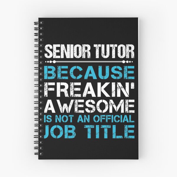 Item preview, Senior Tutor T Shirt - Freaking Awesome Job Gift Item Tee designed and sold by oetate4774.
