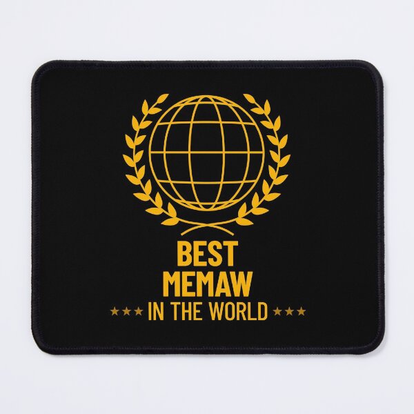 Item preview, World's Best Memaw Award - Best Memaw designed and sold by ClickForMore.
