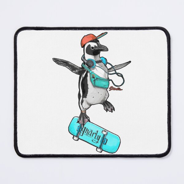 Item preview, Gnarly Skater Penguin   designed and sold by MasCtrl.