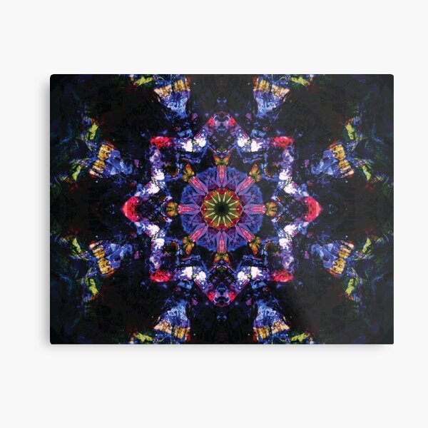 Lila Metal Print