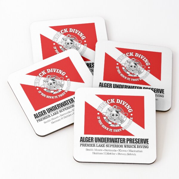 Item preview, Alger Underwater Preserve (best wrecks) designed and sold by curranmorgan.