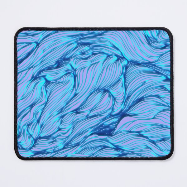 Item preview, Beautiful blue water ocean lines pattern designed and sold by Jelisandie.
