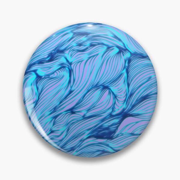 Item preview, Beautiful blue water ocean lines pattern designed and sold by Jelisandie.