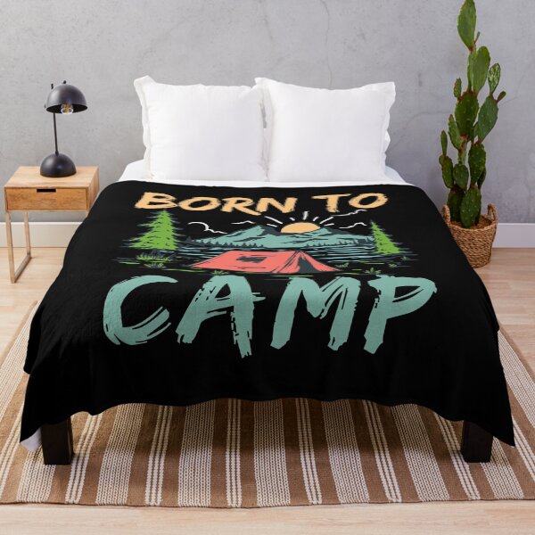 Item preview, Born to camp | Funny Camping Lover designed and sold by simplife-art.