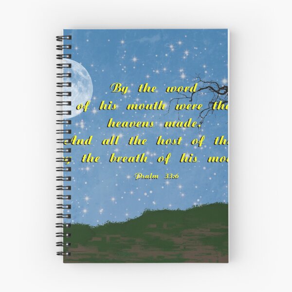 Item preview, Psalm 33:6 designed and sold by Mammabird.