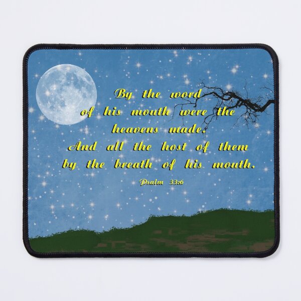 Item preview, Psalm 33:6 designed and sold by Mammabird.