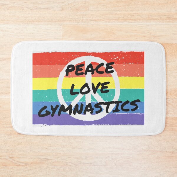 Item preview, Peace. Love. Gymnastics designed and sold by TheGreenGoat.