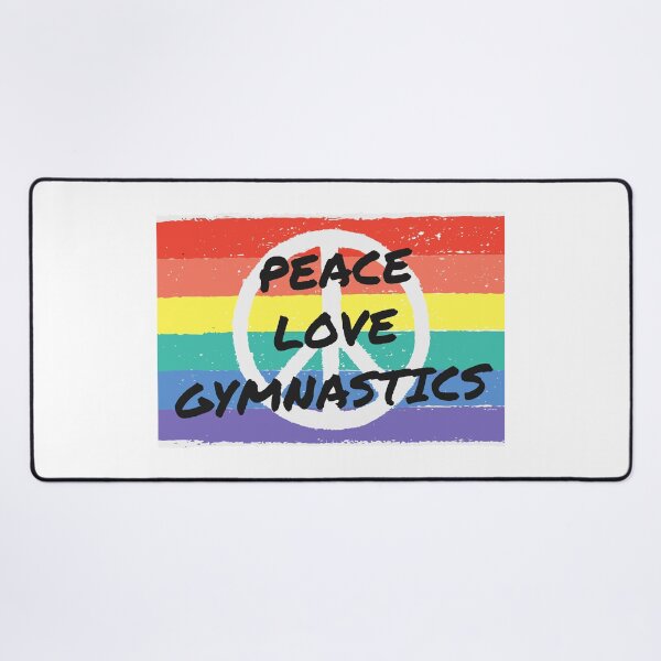 Item preview, Peace. Love. Gymnastics designed and sold by TheGreenGoat.