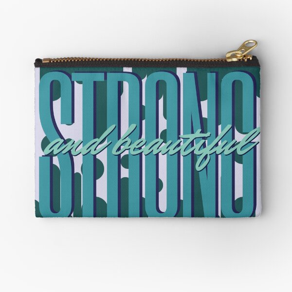 Item preview, Strong and Beautiful in Teal-Blue/Green designed and sold by Dream Big! by E. H..