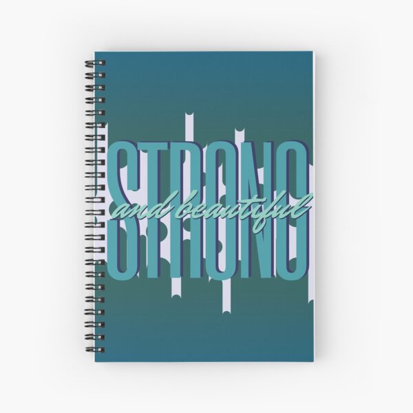 Item preview, Strong and Beautiful in Teal-Blue/Green designed and sold by Dream Big! by E. H..