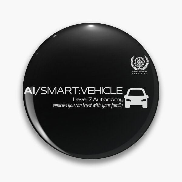 Item preview, AI SMART:VEHICLE 1.0 White  (Turing Registry series) AI t-shirt  designed and sold by Gibson Futures.