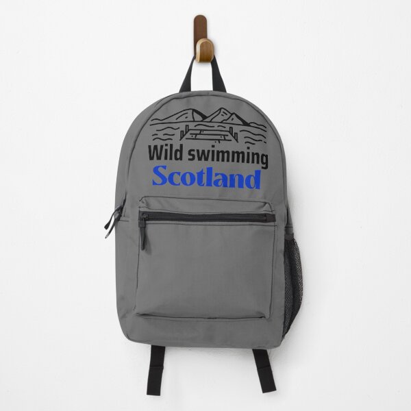 Item preview, Wild Swimming Scotland - Blue text  - Wild Swimming Tees designed and sold by WildSwimming.