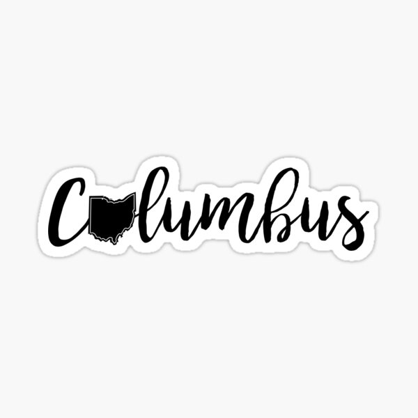 Columbus Ohio Sticker