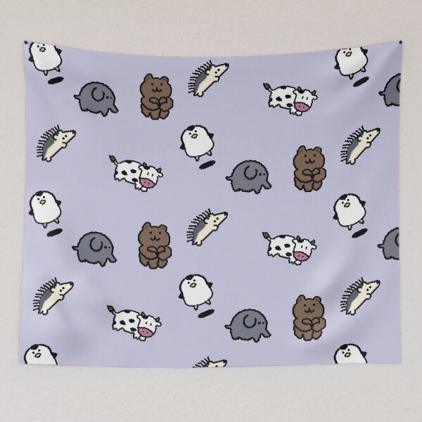 Item preview, Pixel Cute Animals pattern designed and sold by VADIMproducts.