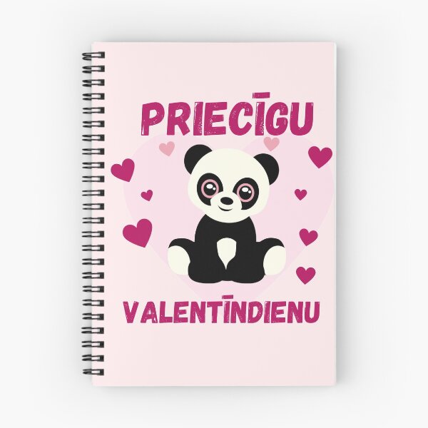 Item preview, Latviski Priecīgu valentīndienu - Panda designed and sold by LukjanovArt.