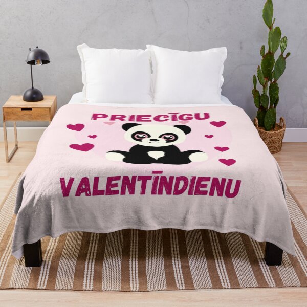Item preview, Latviski Priecīgu valentīndienu - Panda designed and sold by LukjanovArt.