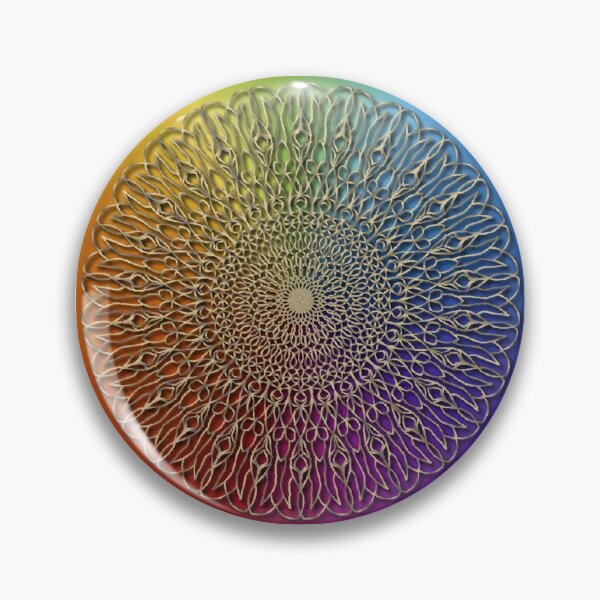 Item preview, 029_mandala_brass-metal_56x36 designed and sold by KaycysCreations.