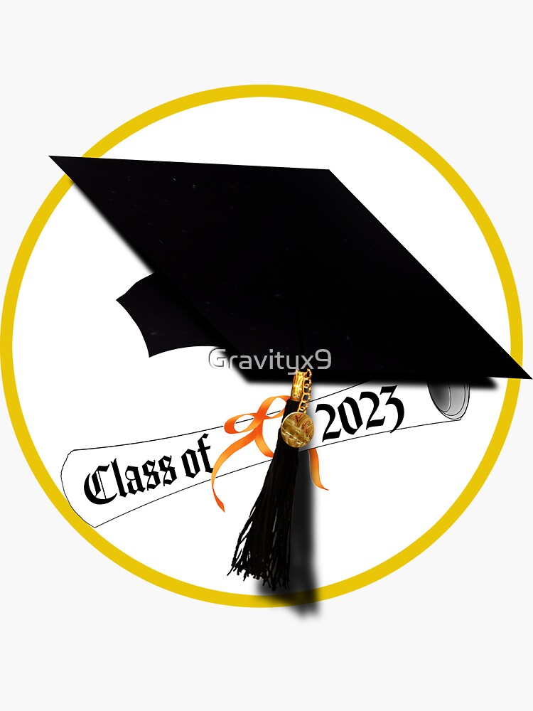 Graduation Cap Labels, Grad Cap Stickers