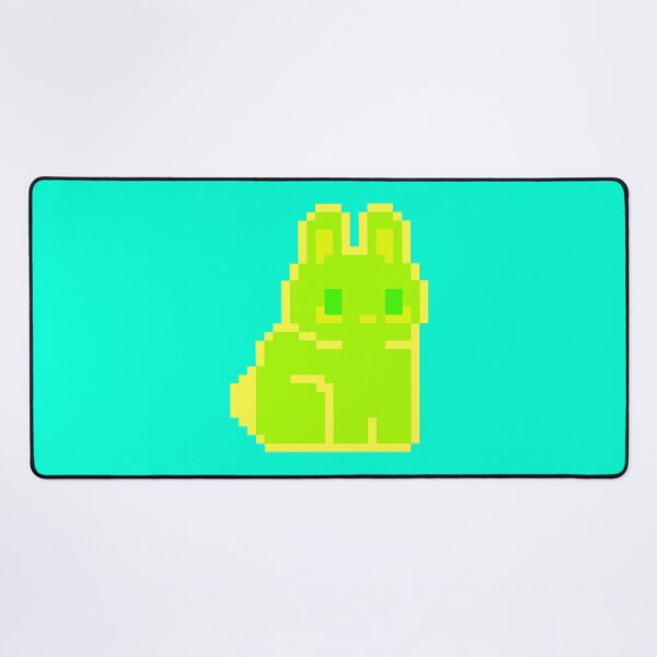 Item preview, Bright Green Pixel Bunny designed and sold by rin3d .