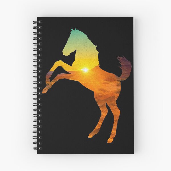 Item preview, Mustang Horse with Sunset designed and sold by SoccaTamam.