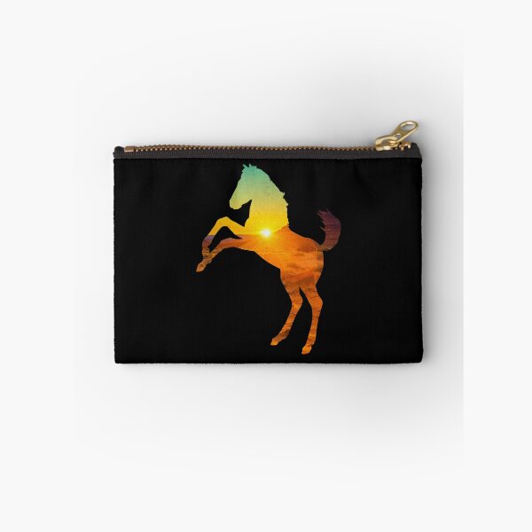 Item preview, Mustang Horse with Sunset designed and sold by SoccaTamam.
